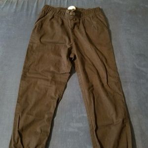 Children place pants